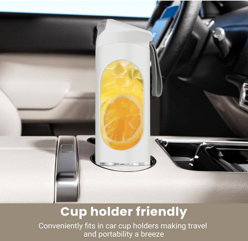 Portable Blender, 12-Blade Cordless Smoothie Maker, 15.2Oz with Ice Crush Power, USB-C Rechargeable, Leakproof, Bpa-Free, Self-Cleaning for Shakes, Protein, Juices, Frozen Fruit (White, 7.4V)